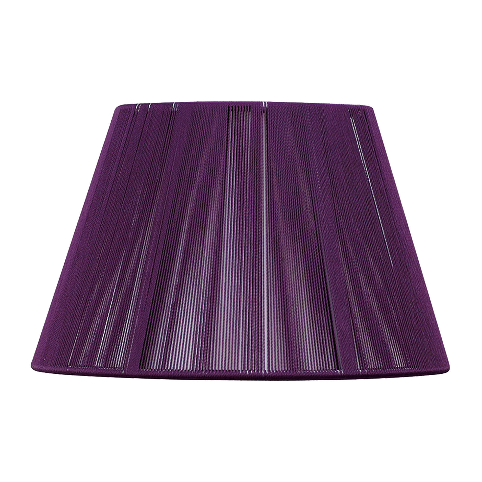 Silk 40cm String Shade Aubergine